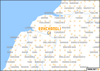 map of Erh-chang-li