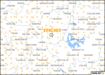 map of Erh-chen