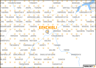 map of Erh-chia-li