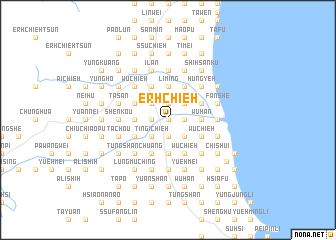 map of Erh-chieh