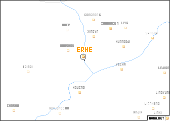 map of Erhe