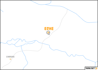 map of Erhe