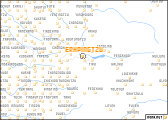 map of Erh-p\