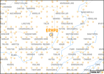 map of Erh-pu