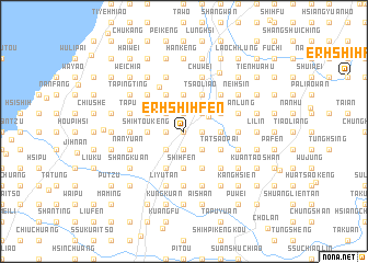 map of Erh-shih-fen