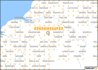 map of Erh-shih-ssu-fen