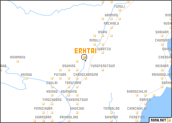map of Erh-t\