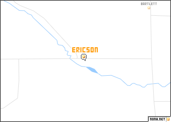 map of Ericson