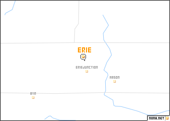 map of Erie