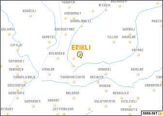 map of Erikli