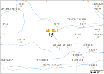 map of Erikli