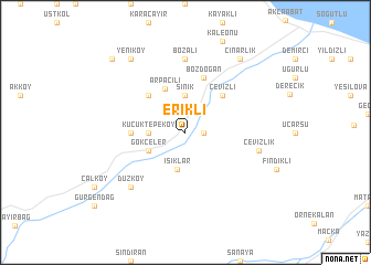 map of Erikli