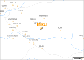 map of Erikli