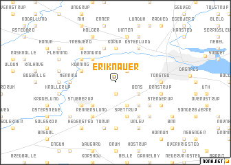 map of Eriknauer