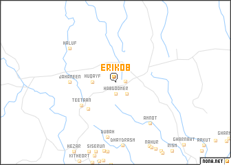 map of Erikob