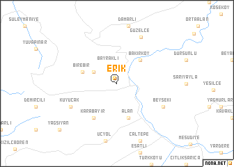 map of Erik