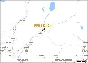 map of Erillavall