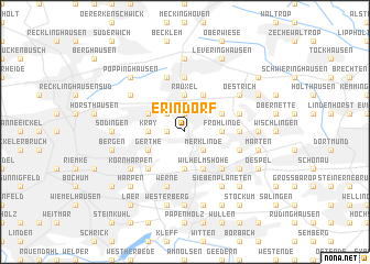 map of Erindorf