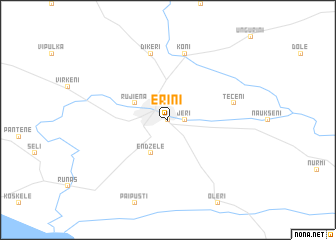 map of Eriņi