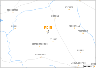 map of Erin