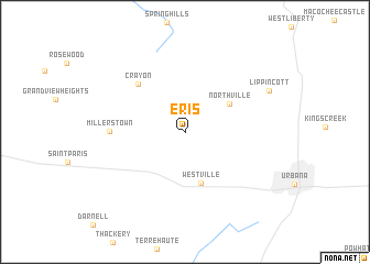 map of Eris