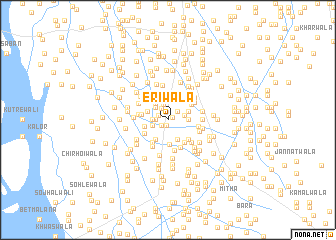map of Erīwāla