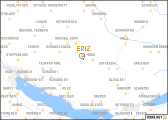 map of Eriz