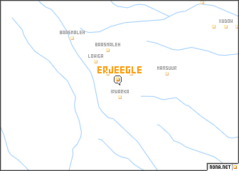 map of Erjeegle