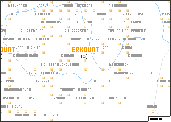 map of Erkount