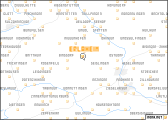 map of Erlaheim