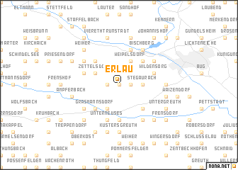 map of Erlau