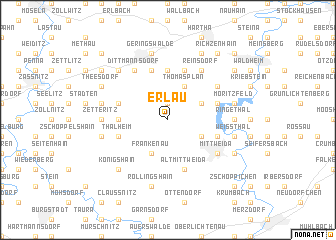 map of Erlau