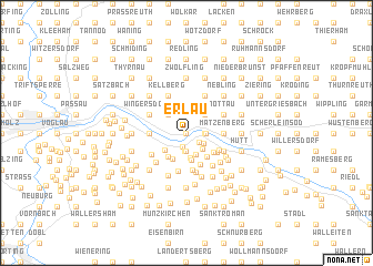 map of Erlau