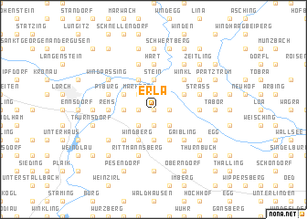 map of Erla