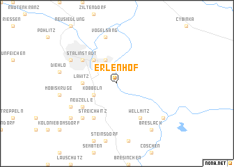 map of Erlenhof