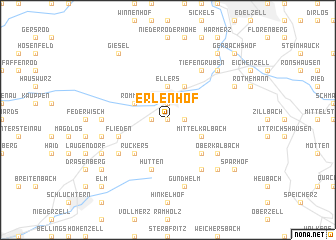 map of Erlenhof