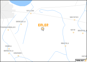 map of Erler