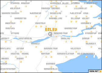 map of Erlev