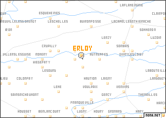 map of Erloy