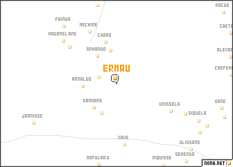 map of Ermau