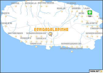 map of Ermida da Lapinha