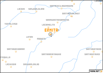 map of Ermita