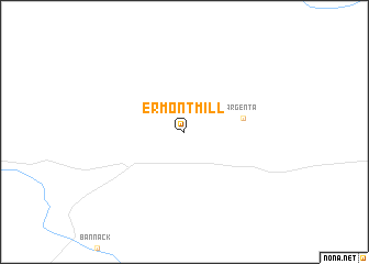 map of Ermont Mill