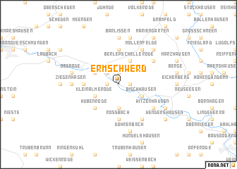 map of Ermschwerd