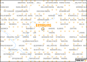map of Ernading