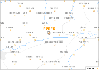 map of Ernea