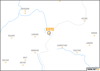 map of Erni