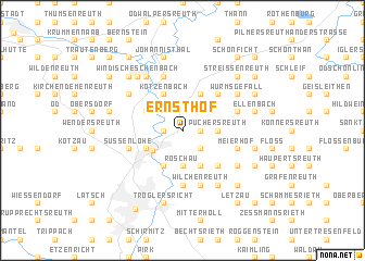 map of Ernsthof