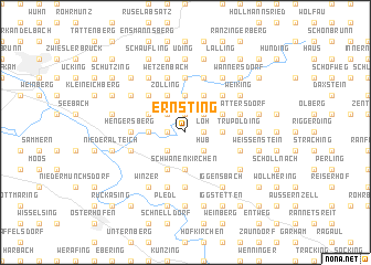 map of Ernsting