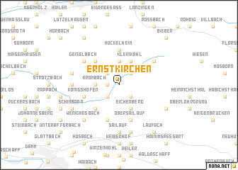 map of Ernstkirchen